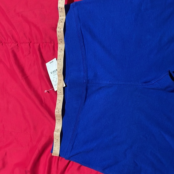 Medium size crop leggings beautiful blue - Picture 3 of 3